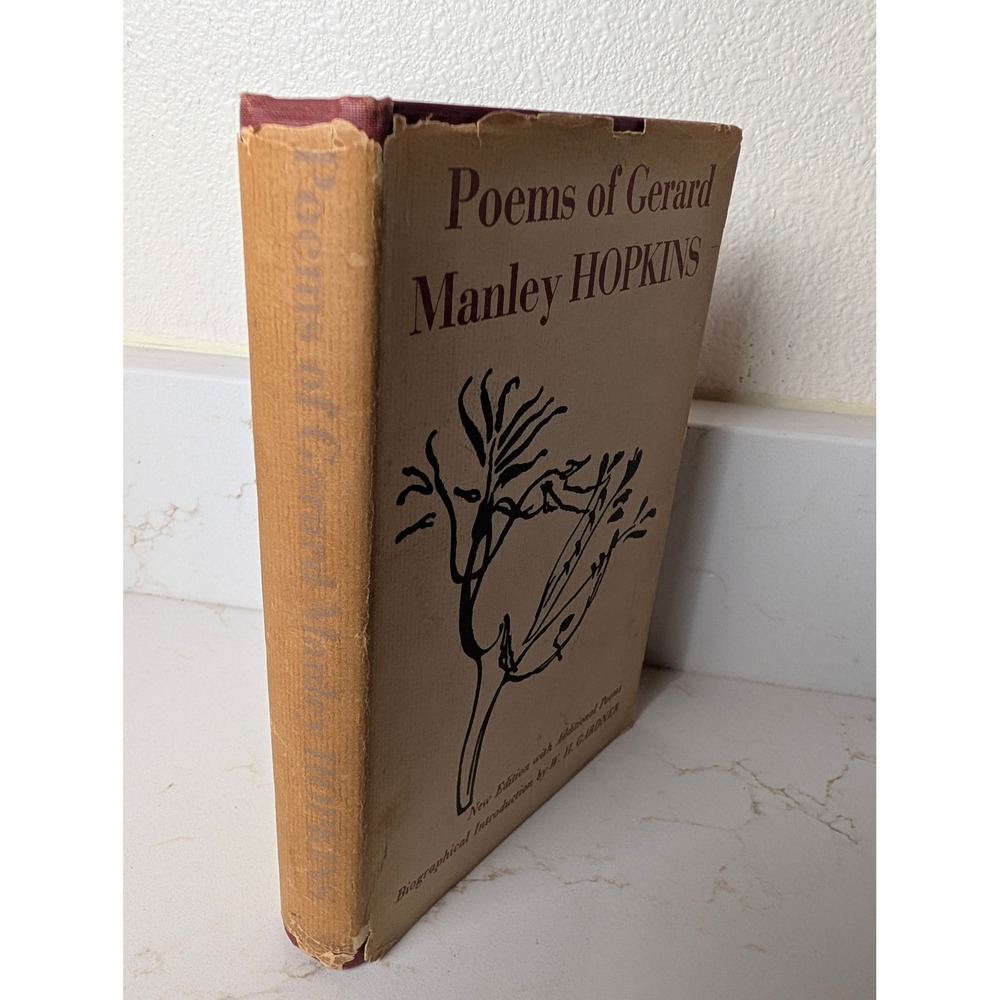 Poems of Gerard Manley Hopkins 1965 Oxford University Press Hardcover DJ